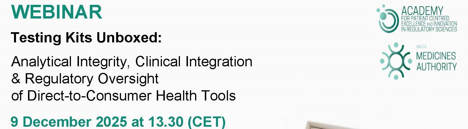 Webinar testing kits unboxed